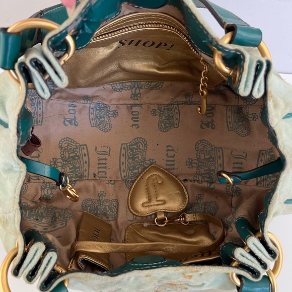 Rare Y2K JUICY COUTURE Velour Bag - Picture 9 of 15